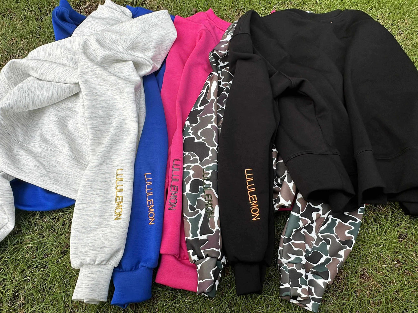 π Embroidered Pullovers