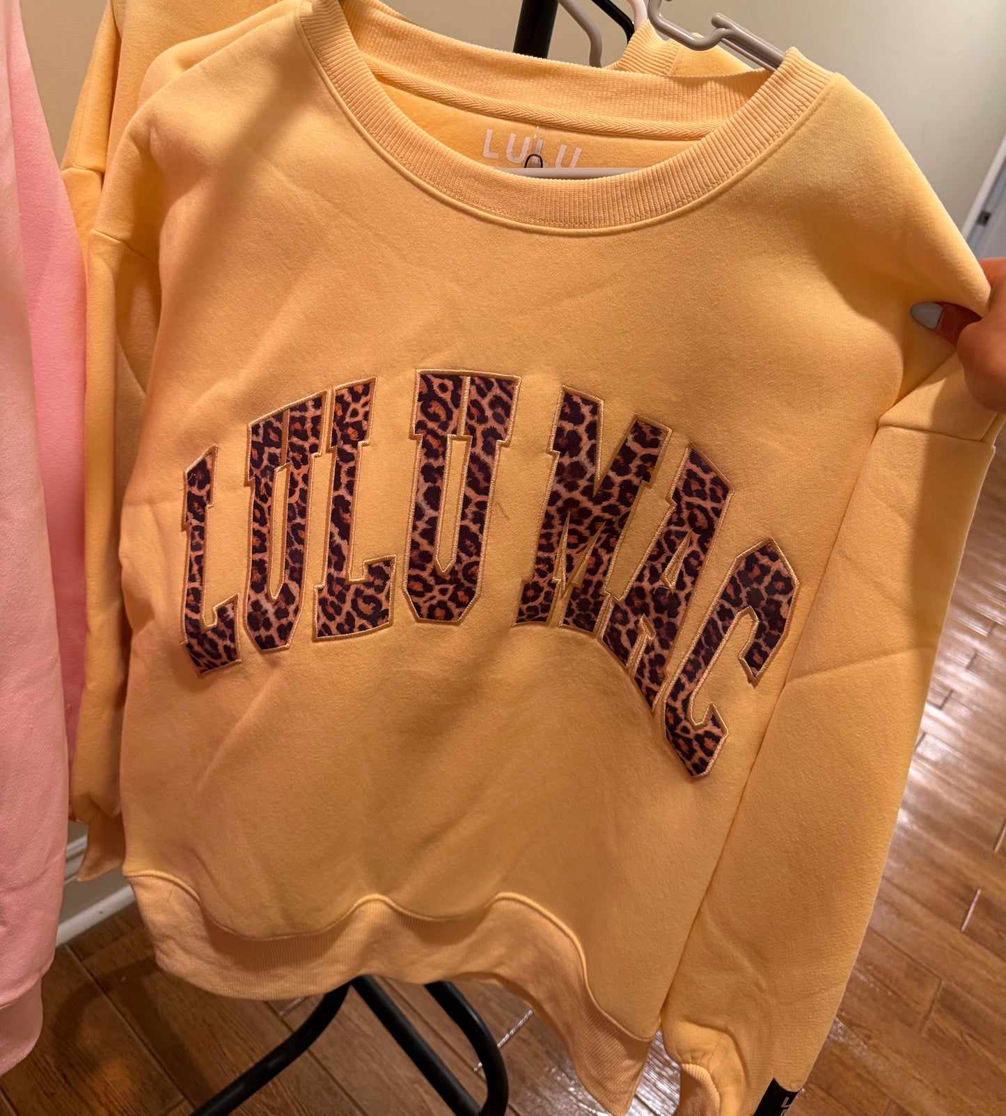 Lulu Mac Butter/Leopard Sweatshirt