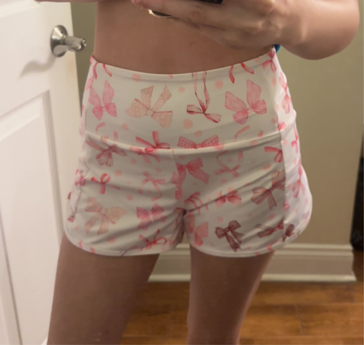 π Speed π High-Rise Shorts (4β) - SIZE UP 1