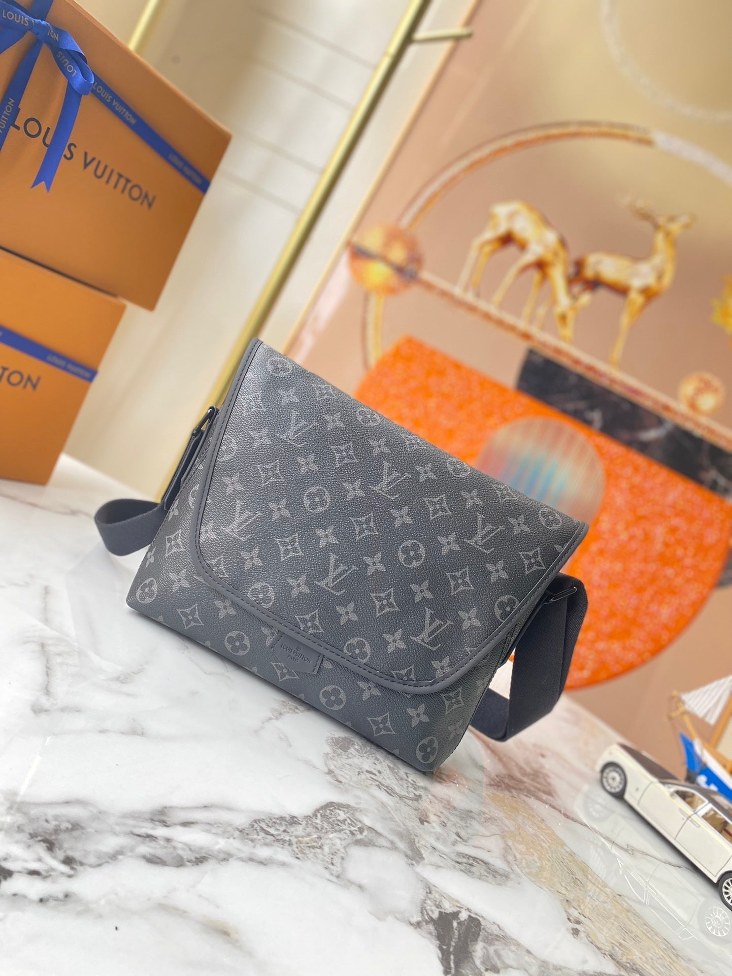 Monogram Flap Messenger Bags
