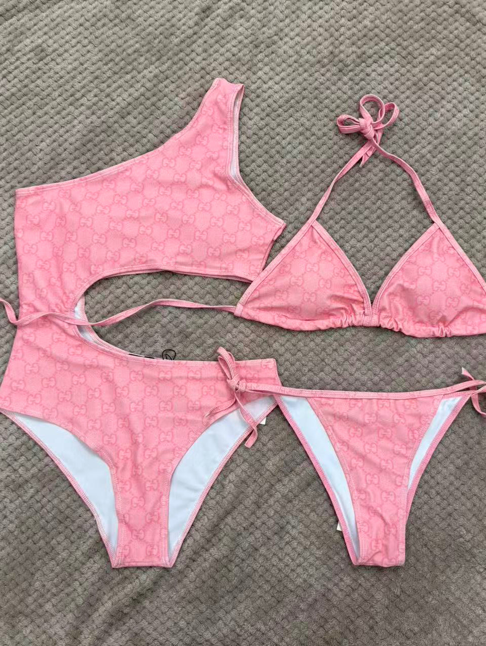 Double G Pink Bathing Suits