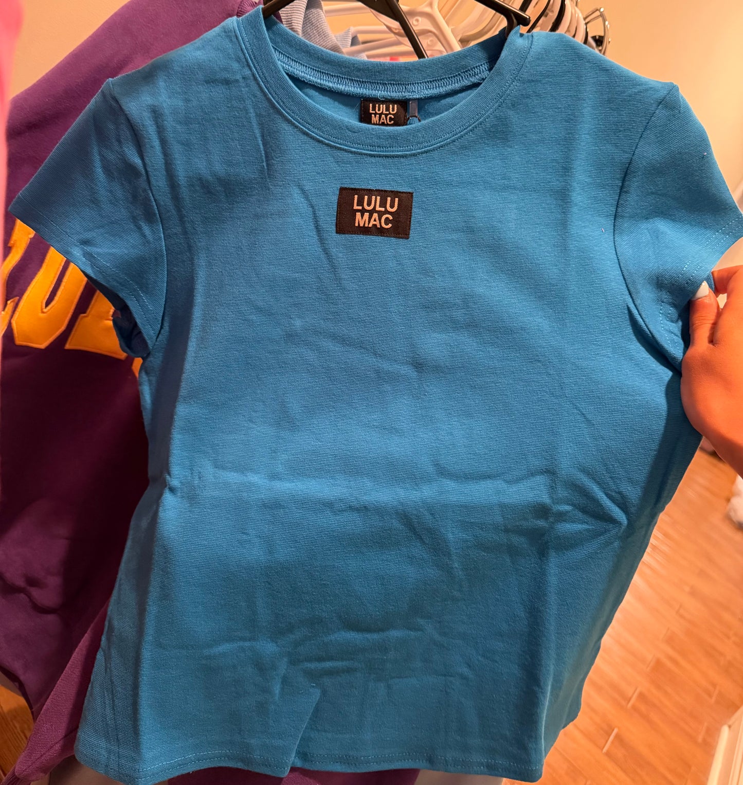 Lulu Mac Teal Baby Doll Top