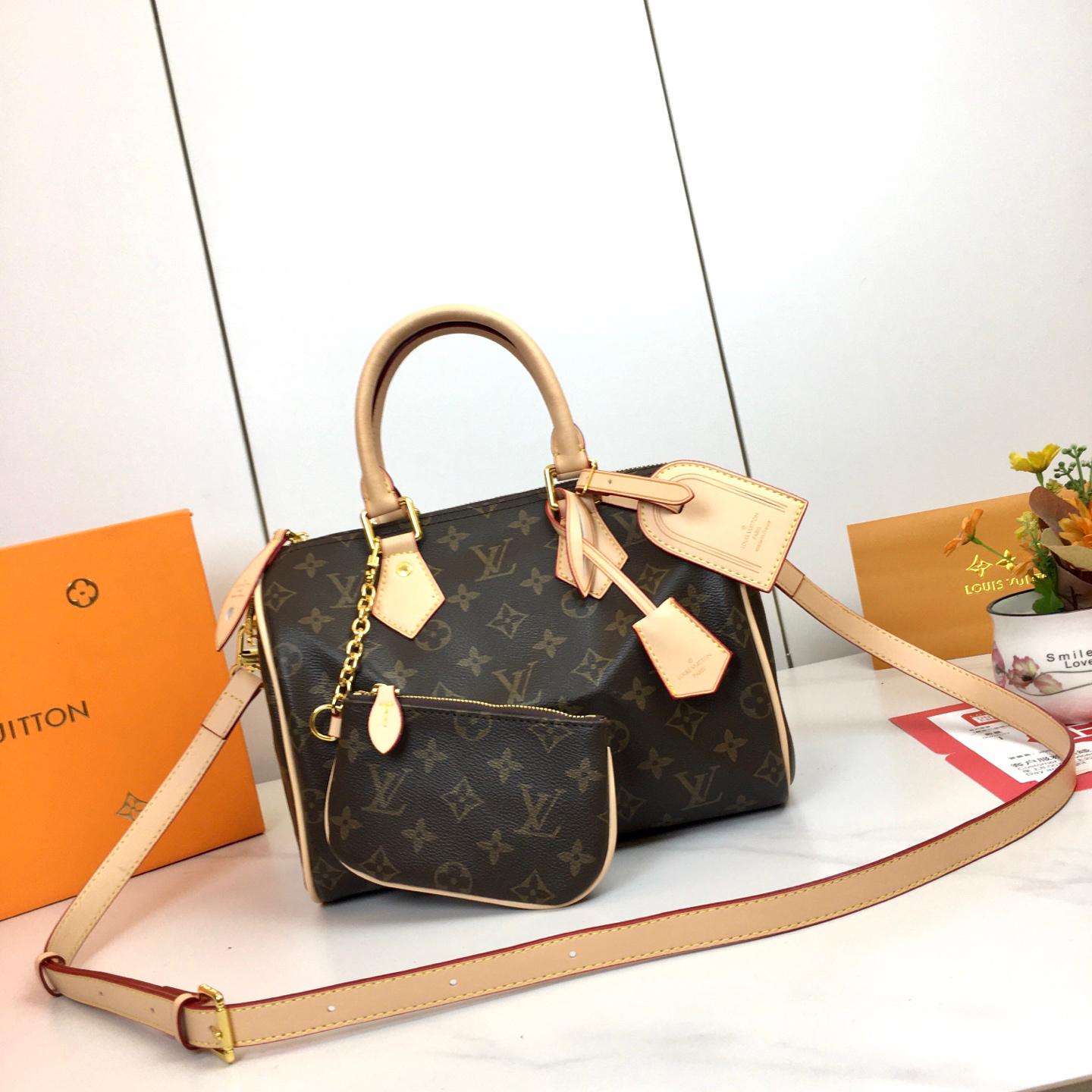 Brown Monogram Mini Duffle Purse (25cm)