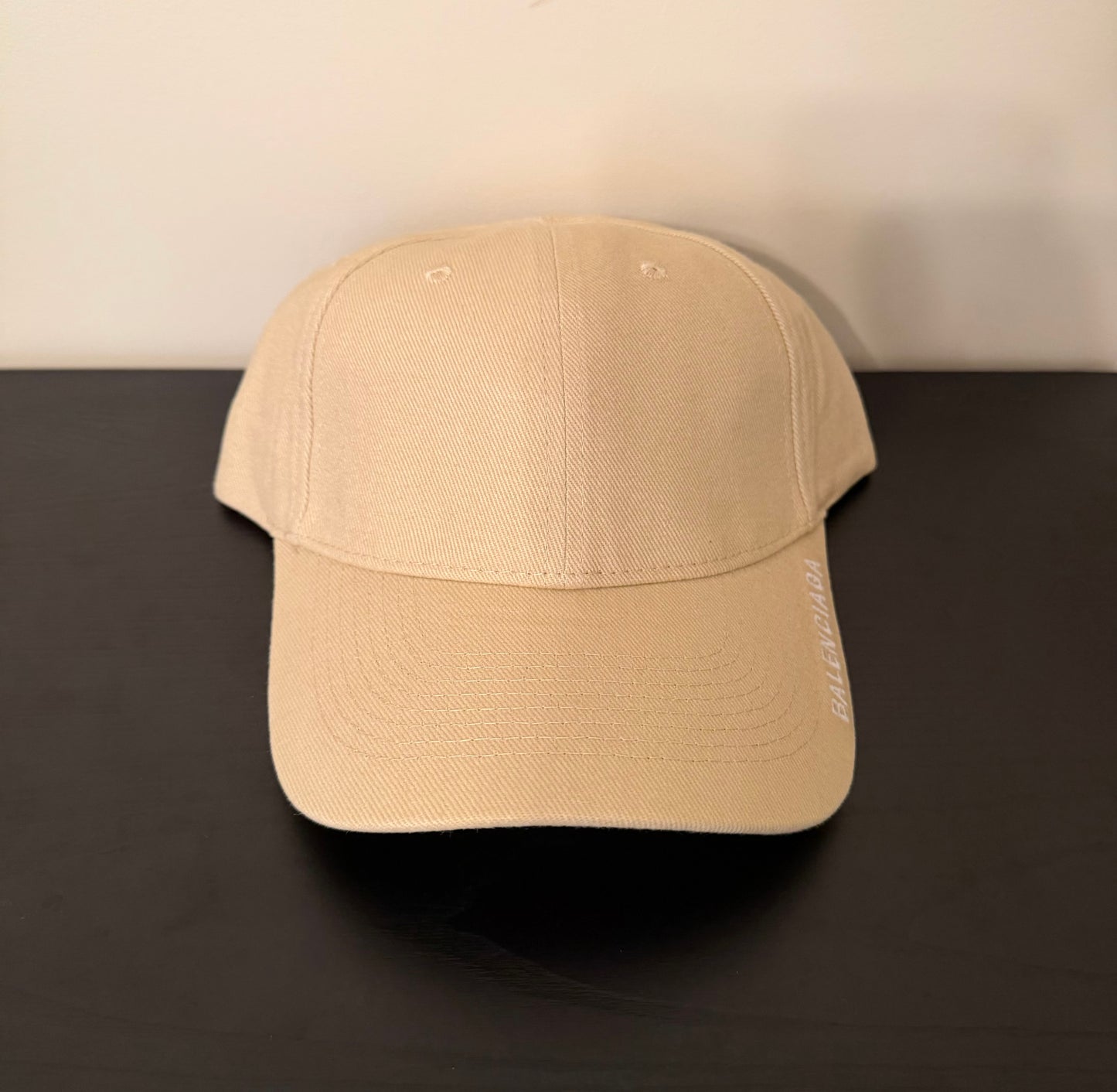 B B Tan Baseball Cap