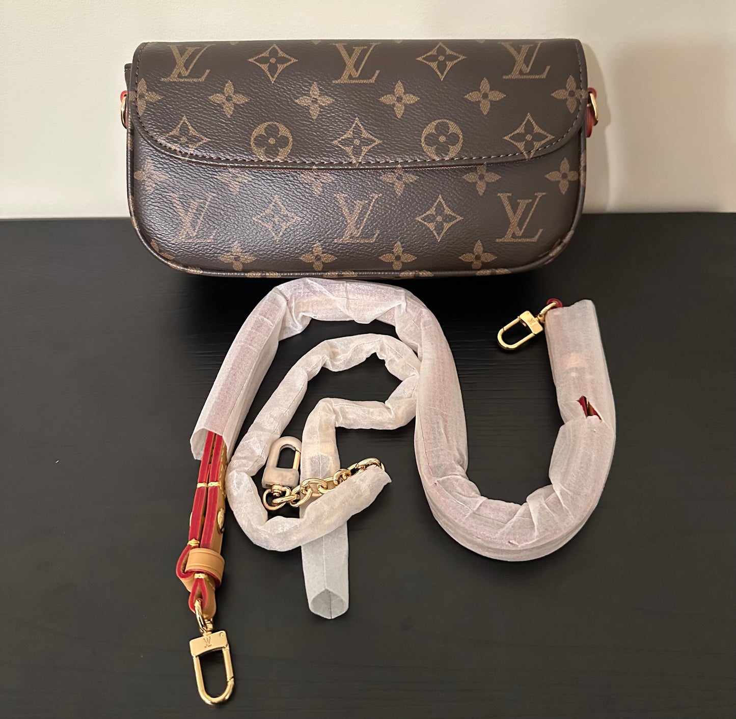 Brown Monogram Ivy Flap Bag