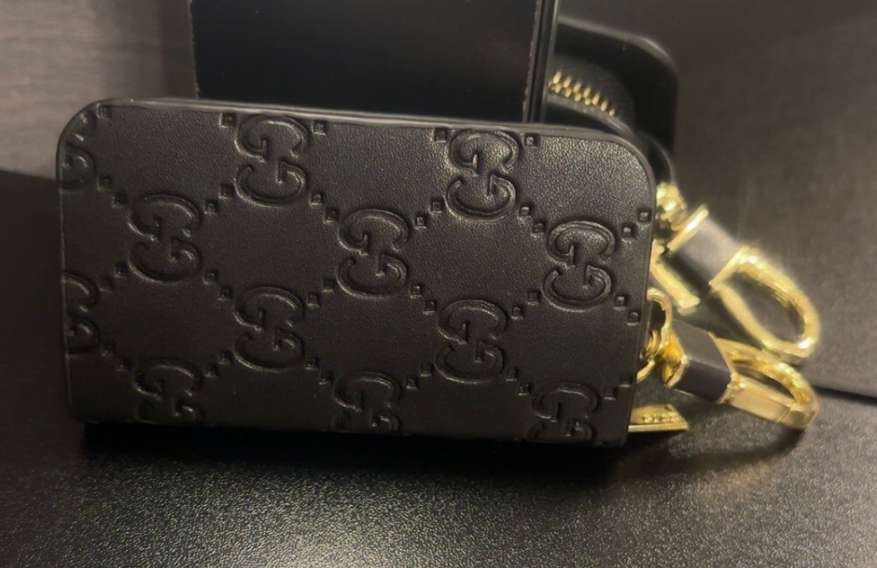 Leather Key Pouch (Keychain)