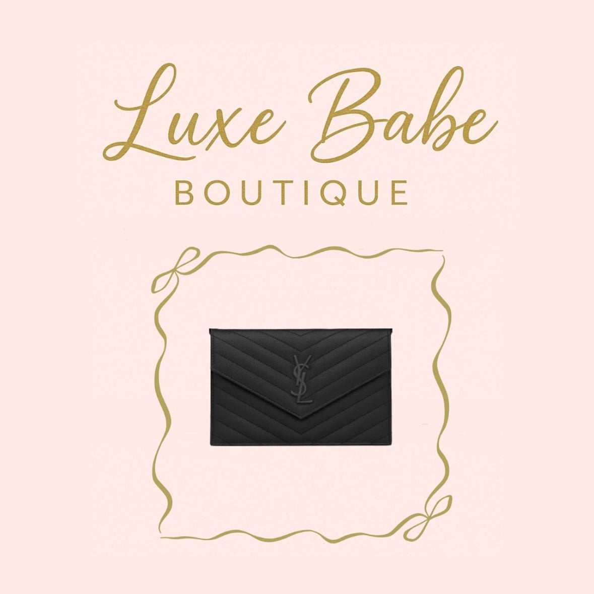 Signature Flap Wallet Bags