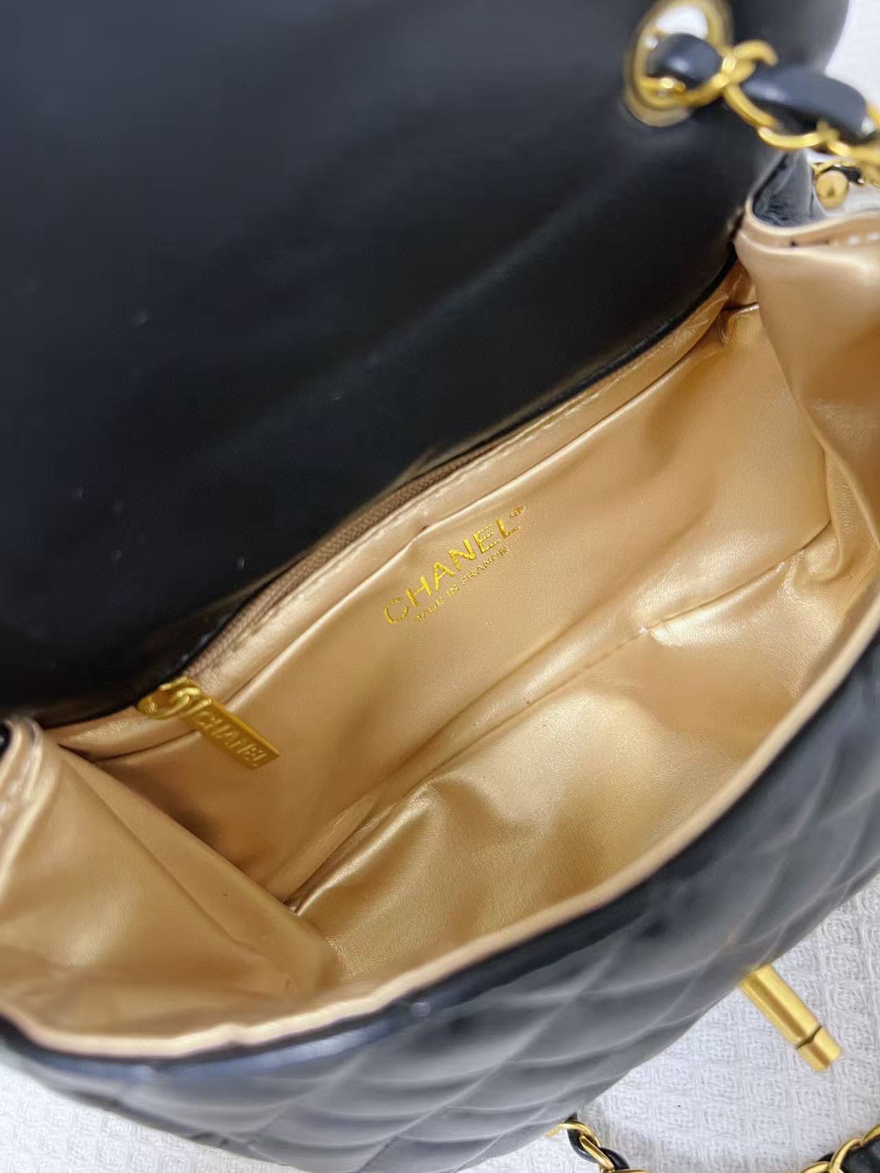 BF - Double C Mini Square Quilted Bags