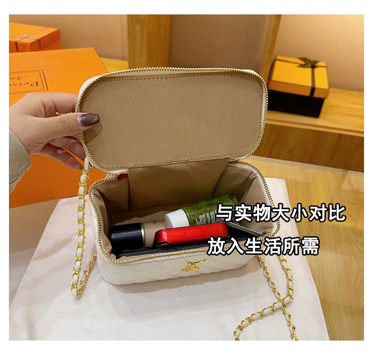 Y $ Quilted Makeup Bags