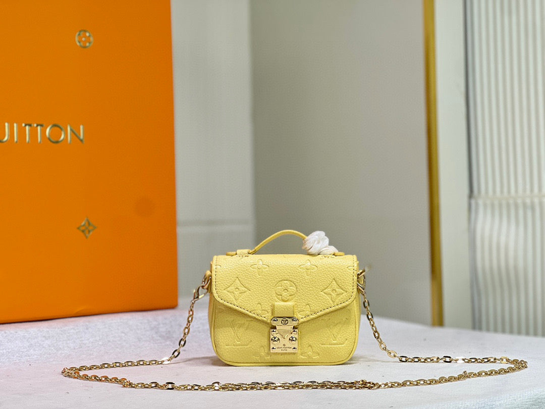 Monogram Micro Signature Snap Bags