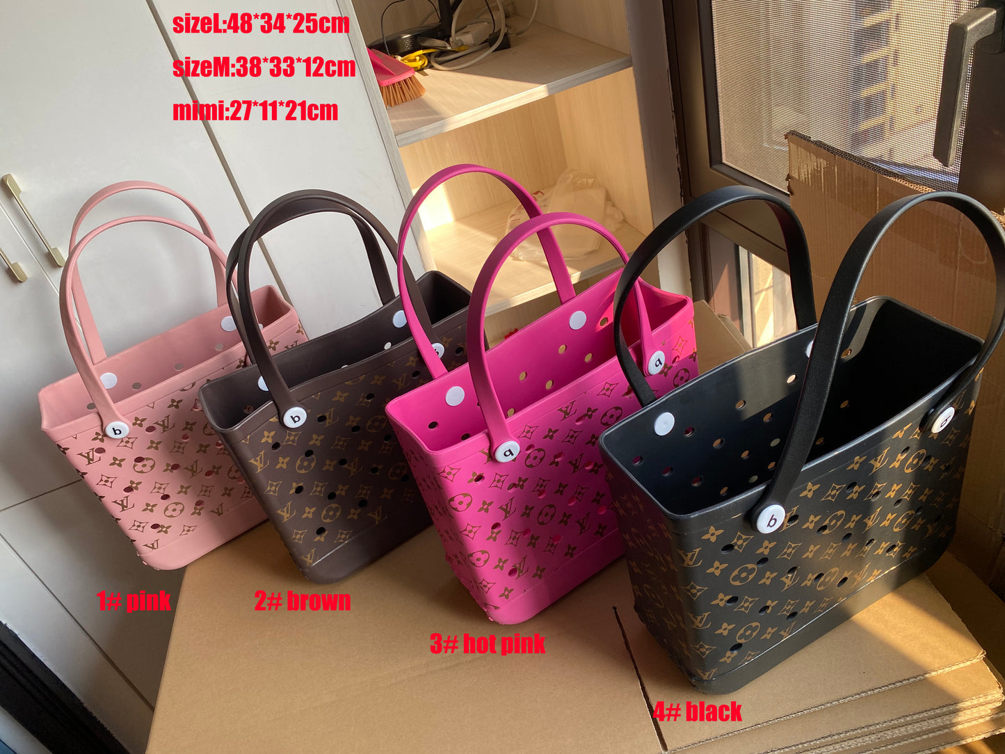 Monogram Beach Bags