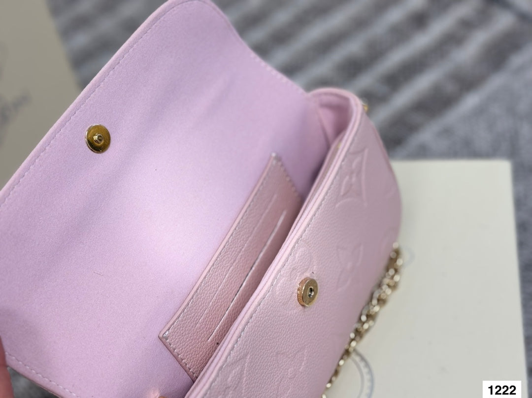 Pink Monogram Ivy Flap Bag