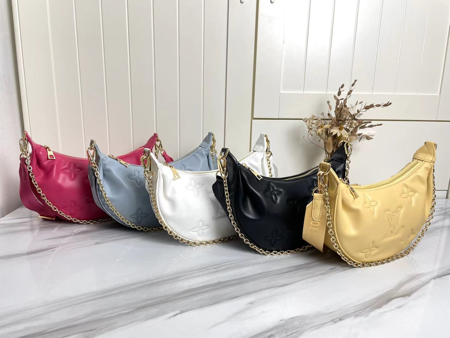 Monogram Moon Shoulder Bags