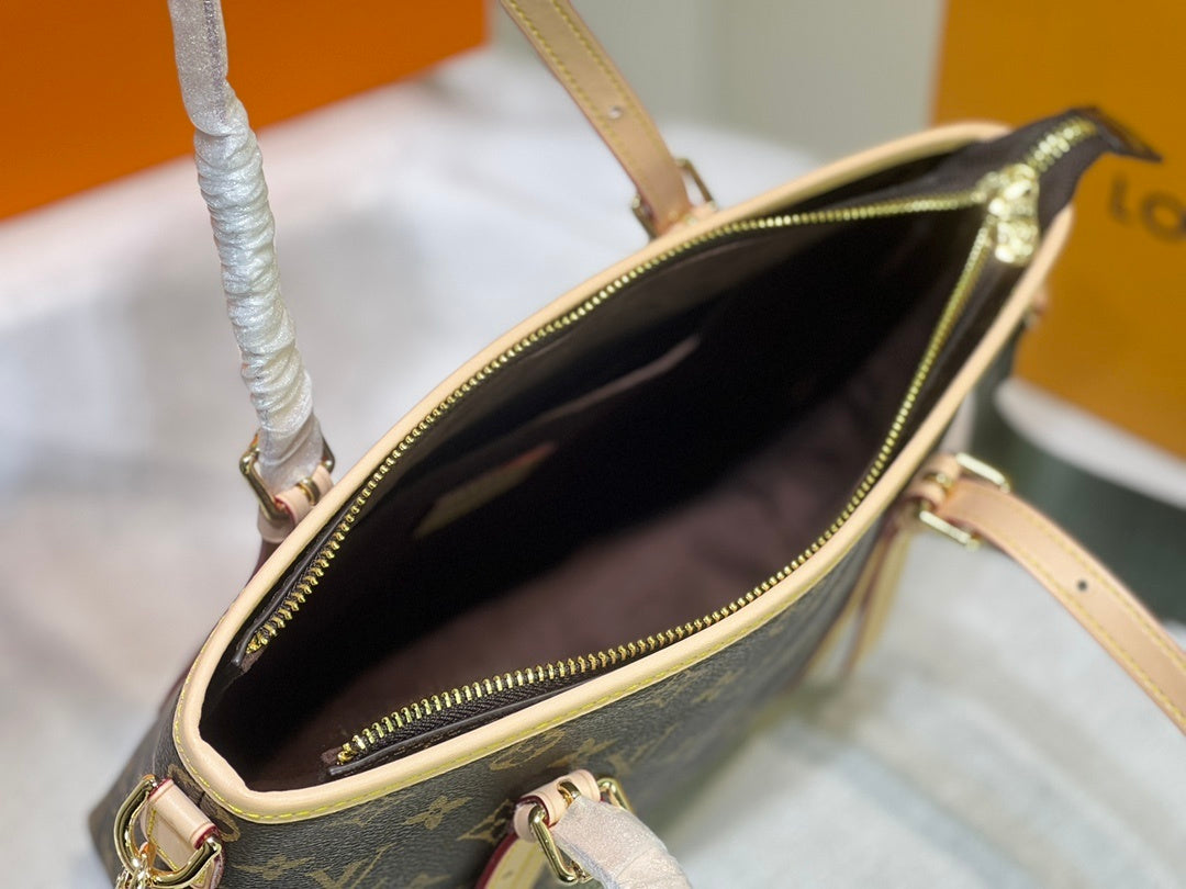 Monogram Petite Shopper Totes
