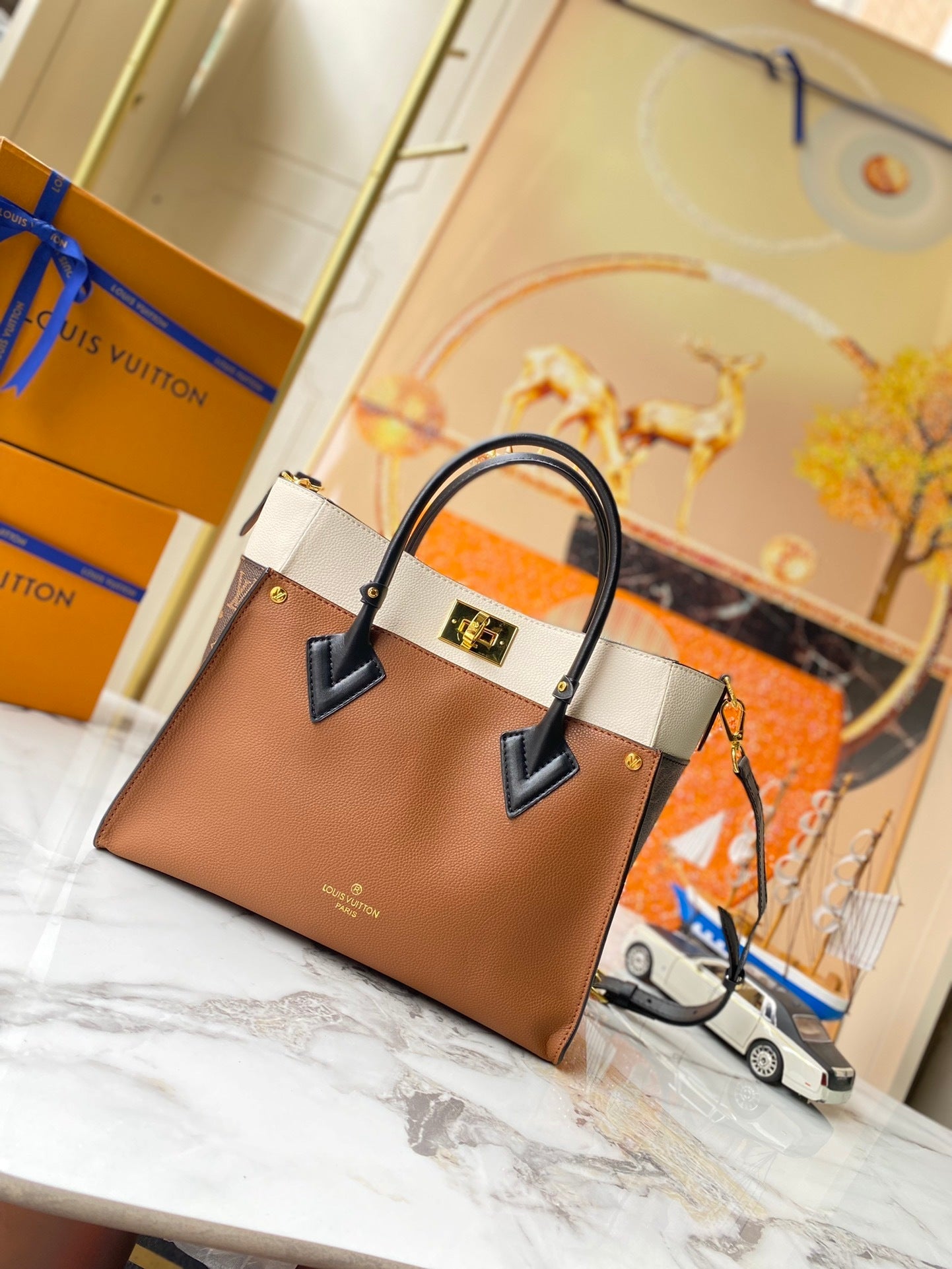 Monogram On Side Bags