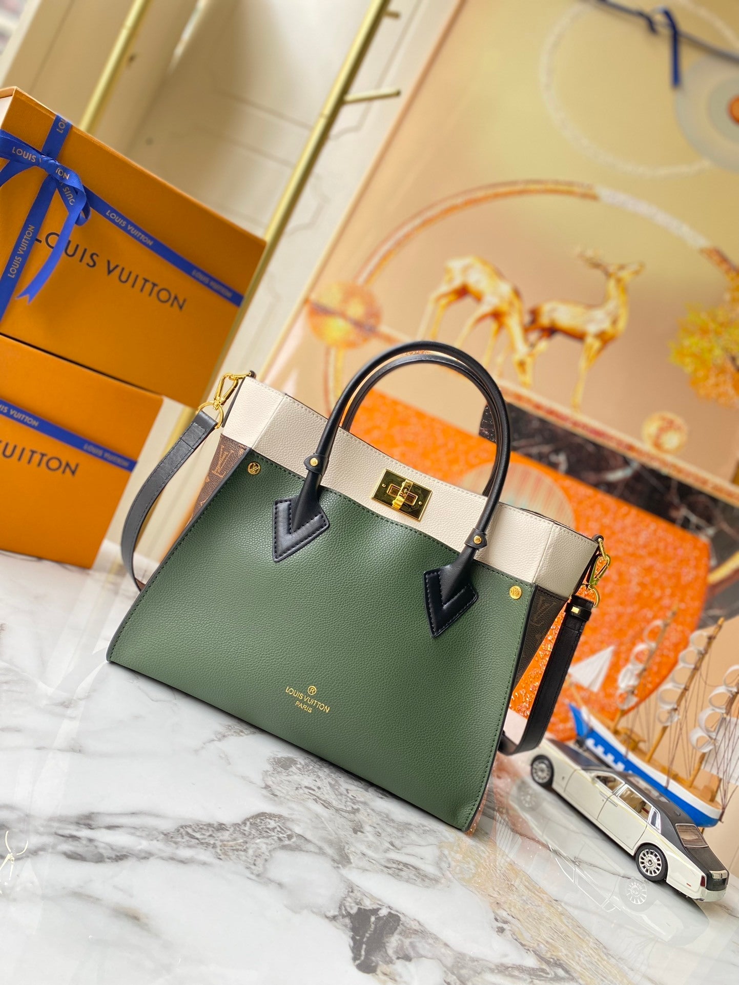 Monogram On Side Bags
