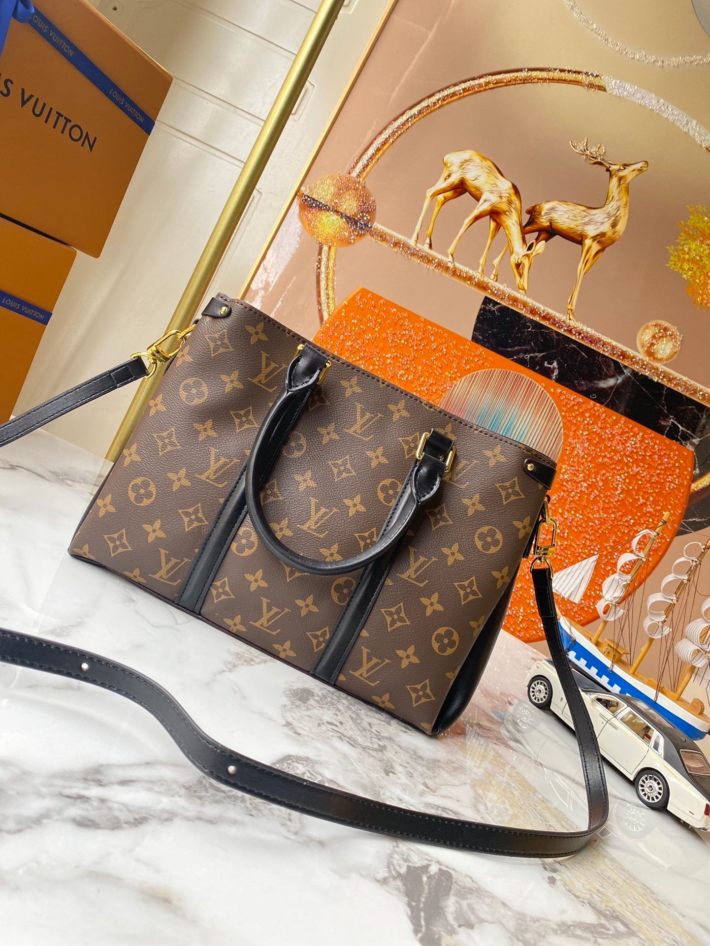 Monogram Slim Evie Bags
