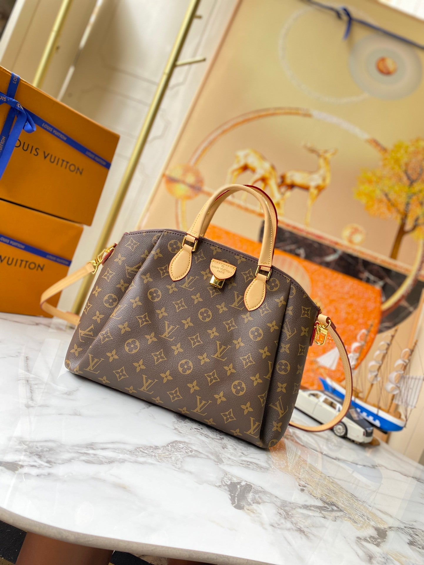 Monogram Rivoli Mini Satchel Bags