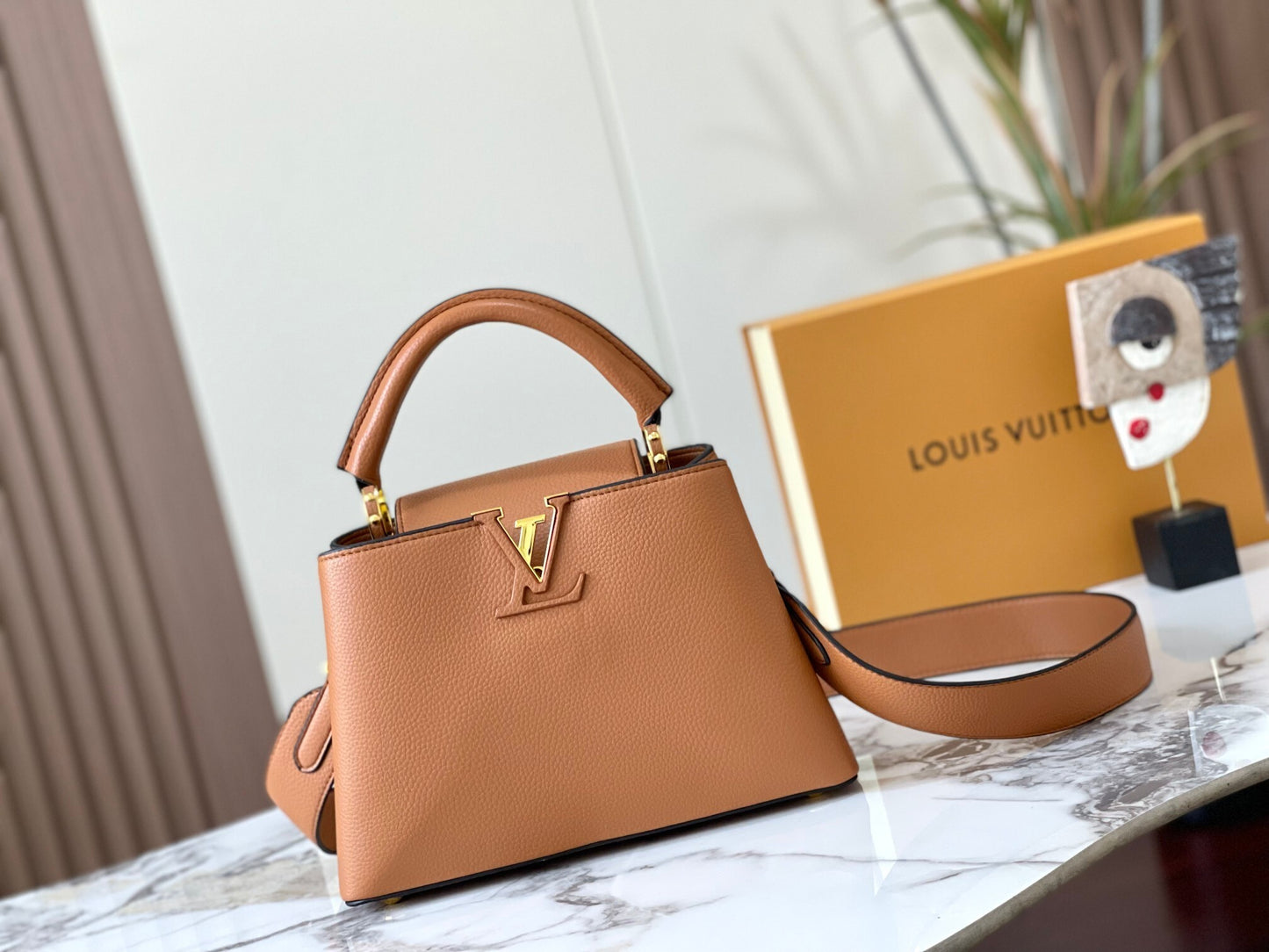 Monogram Fall Cappuccino Bags