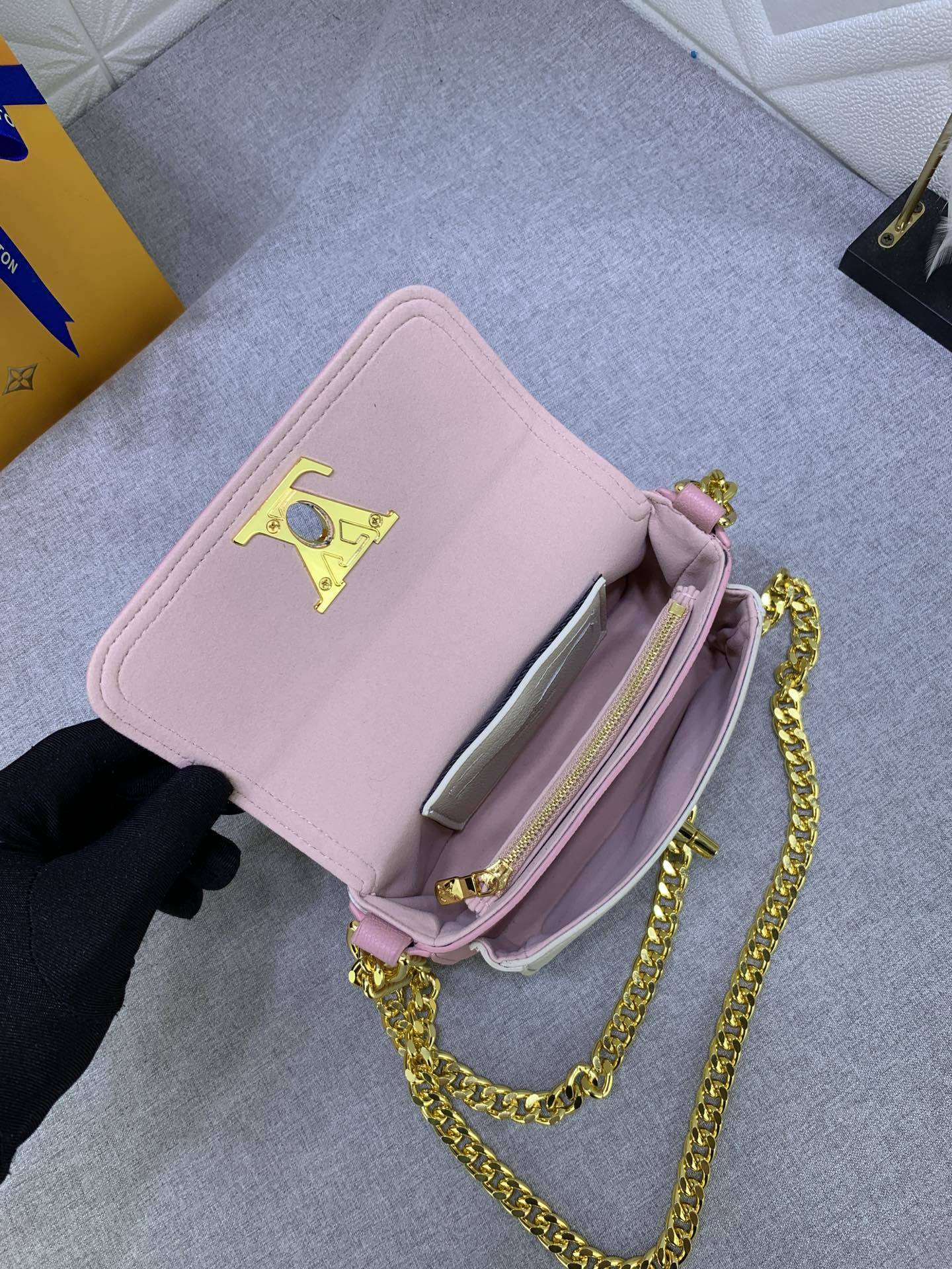 Monogram Lock Tender Bags