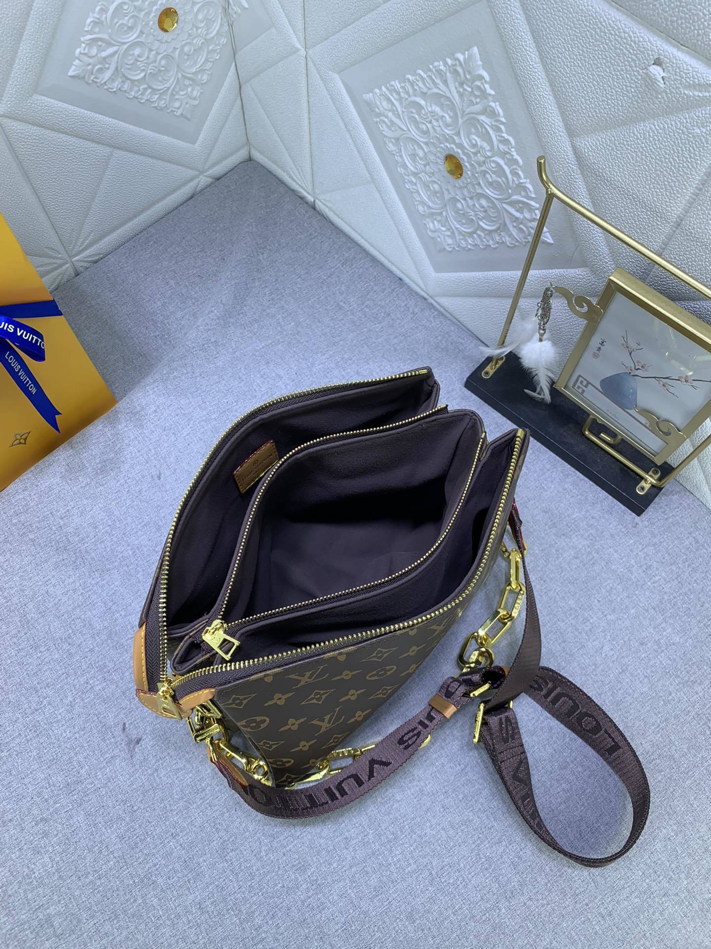 Monogram Mini Cousin Fall Bags