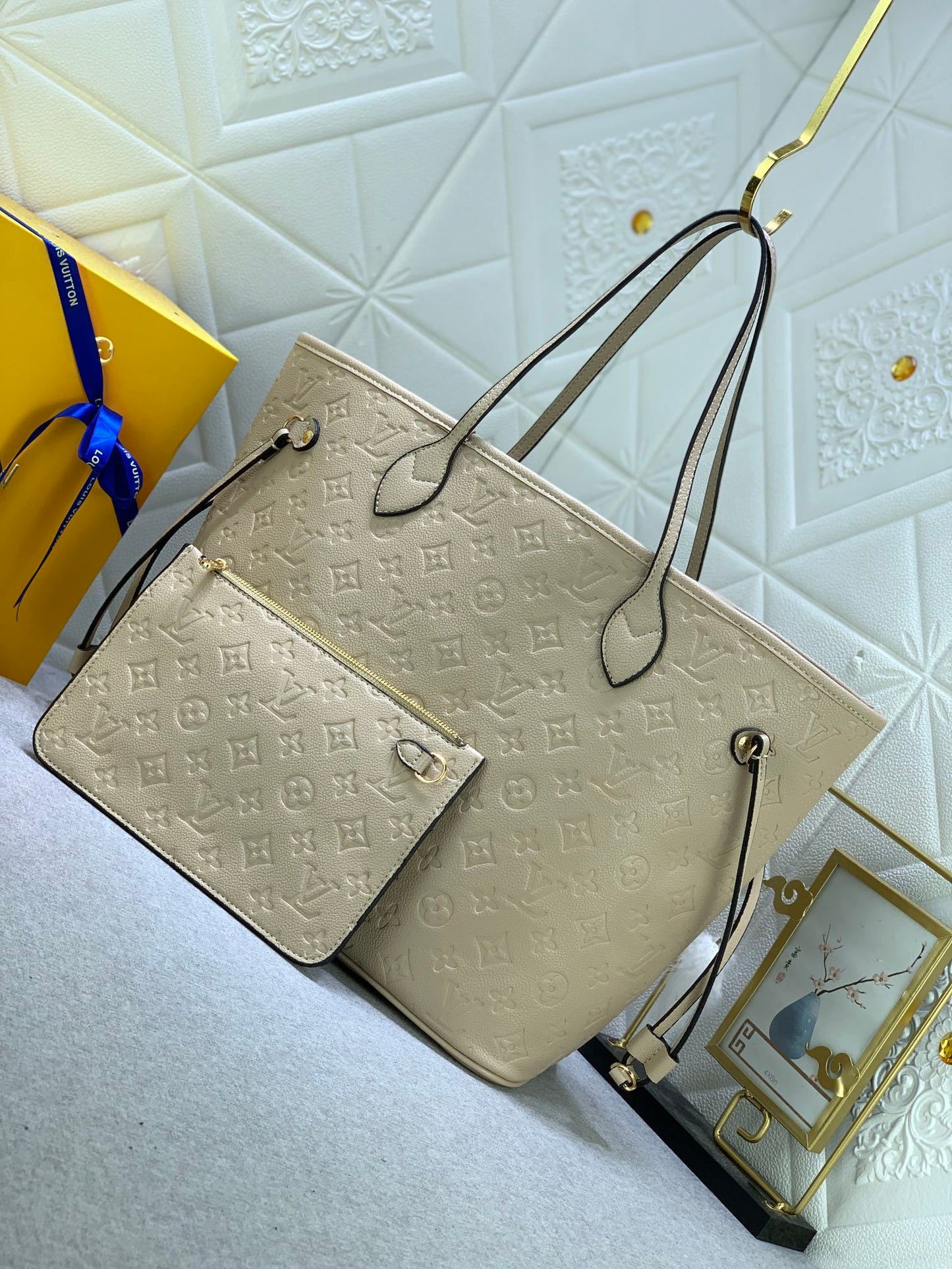 Monogram Fall Carryalls (Small Embossing)