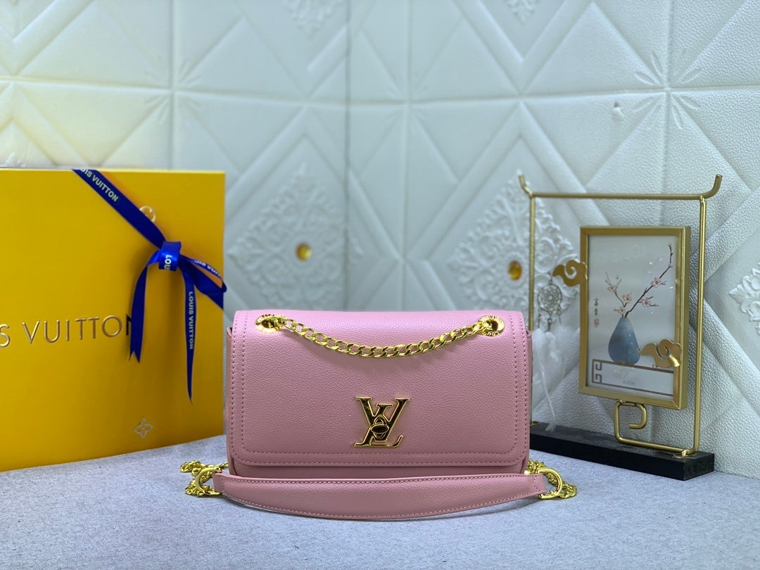 Monogram Lock EW Shoulder Bags