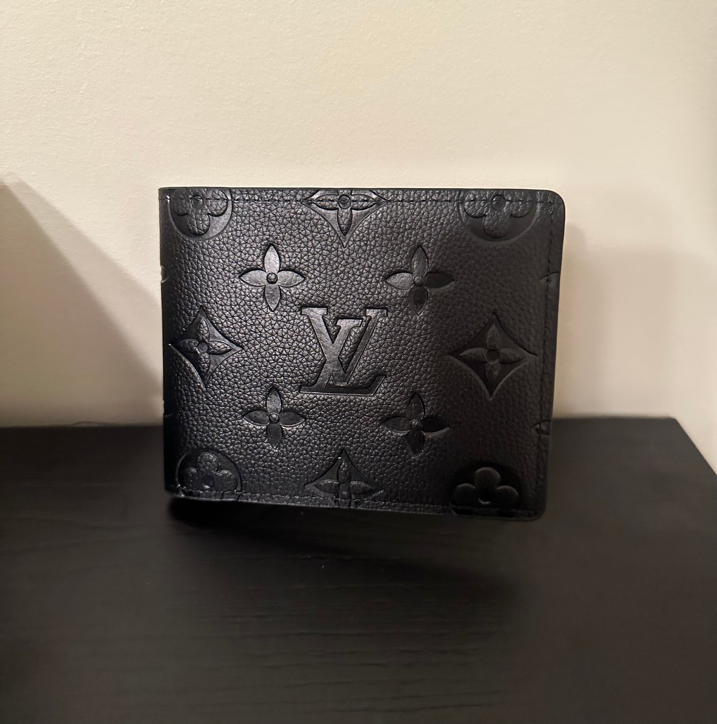 Black Monogram Men’s Wallet