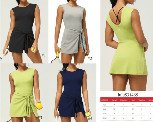 🍋 Tie Mini Dresses