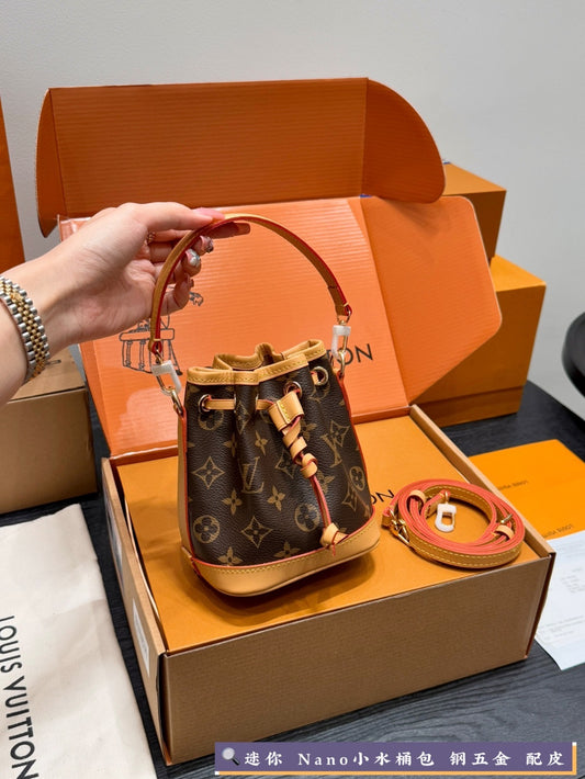 Monogram Super Mini Bucket Bag