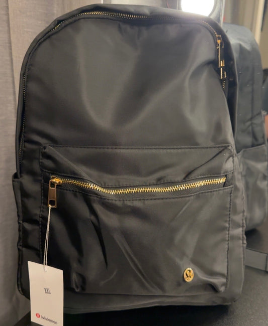 🍋 Black/Gold Backpack
