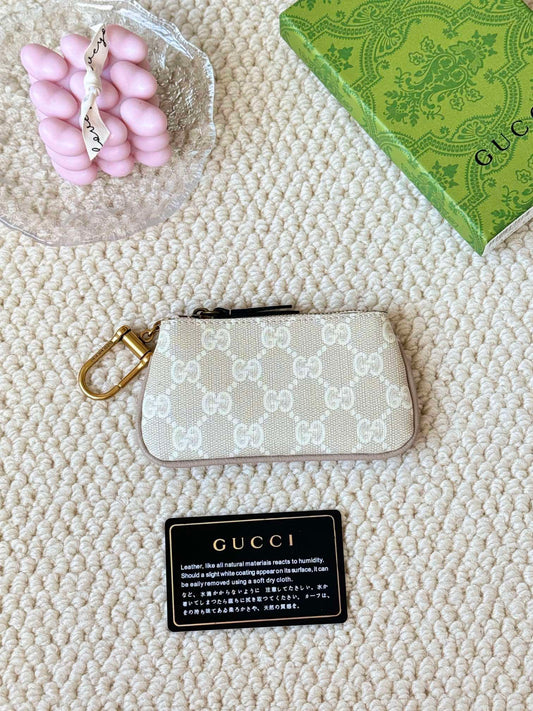 Double G Monogram Key Pouches