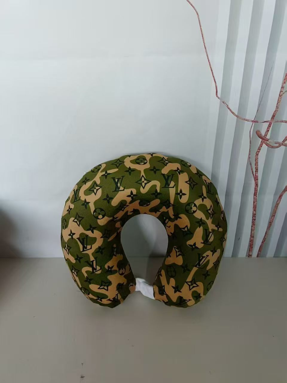 Monogram Neck Pillows