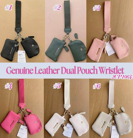 🍋 Dual Pouch Wristlets