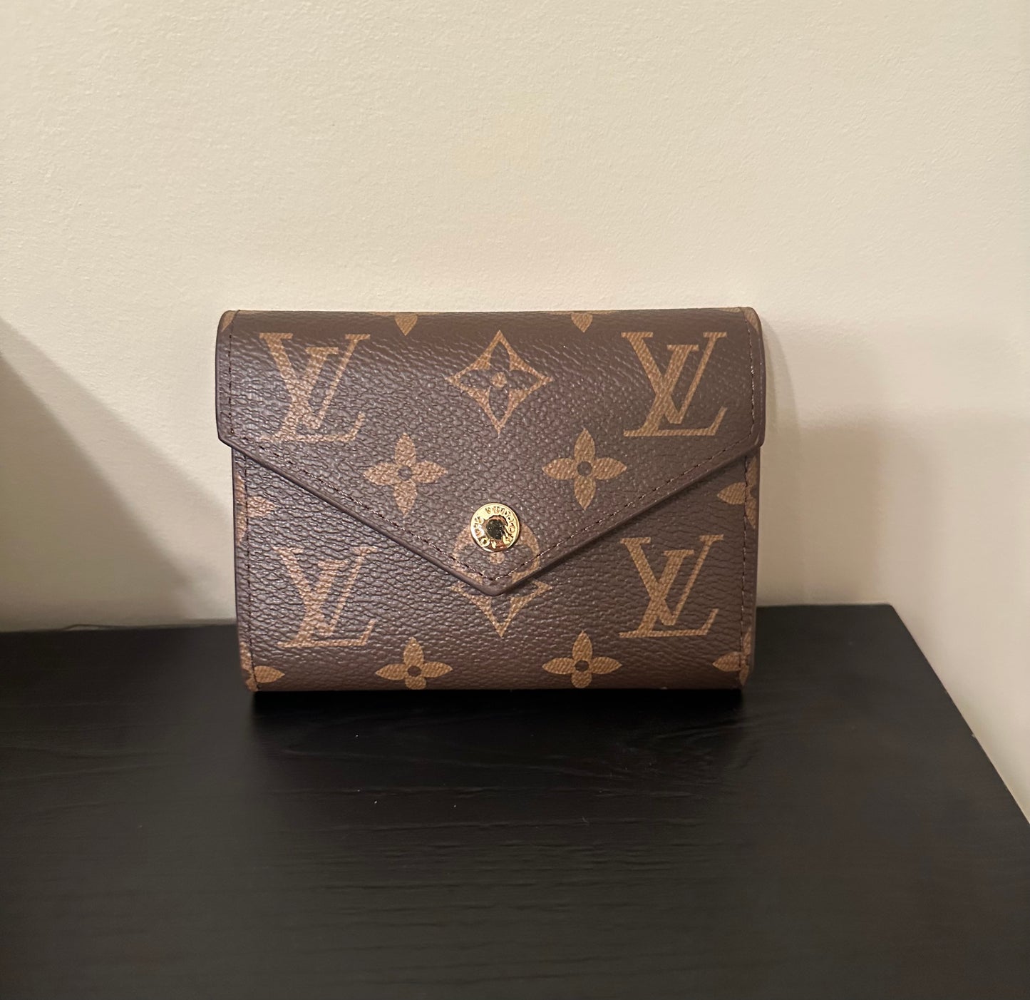 Brown Monogram Mini Fold-Up Wallet (Brown Int.)