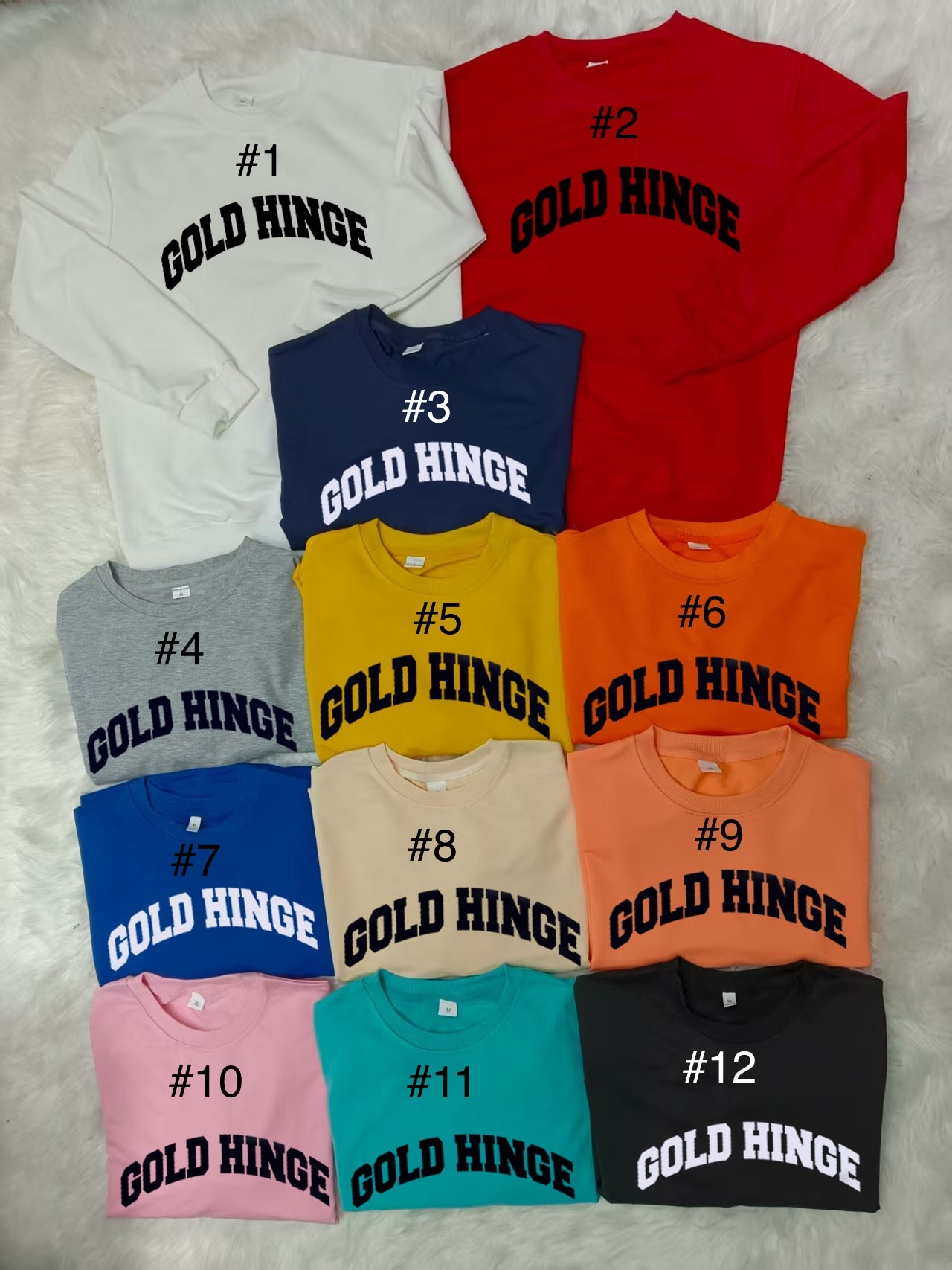 G H Cotton Crewnecks 1