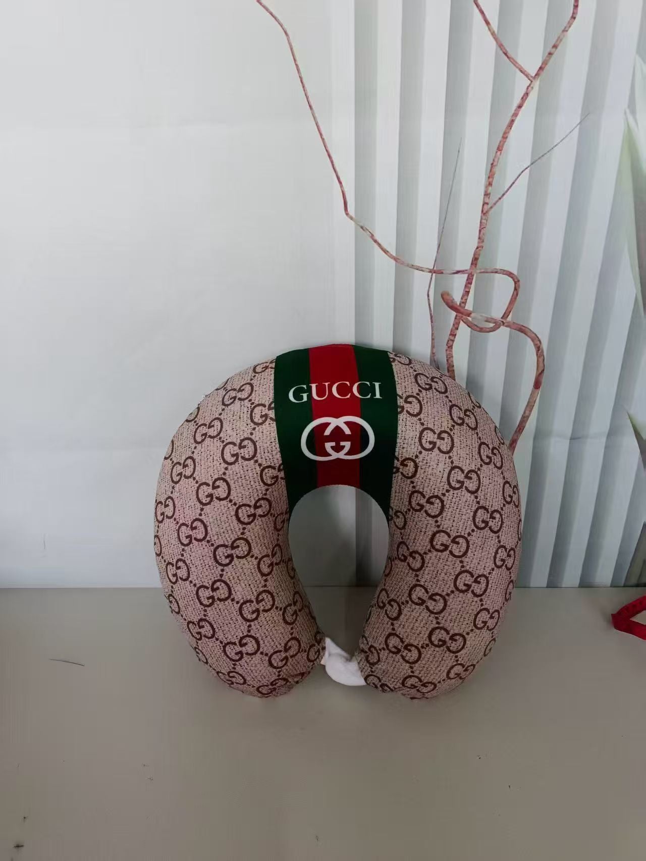 Monogram Neck Pillows