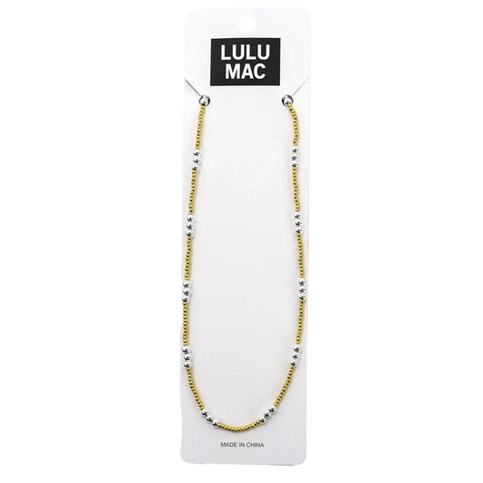 Lulu Mac Mixed Gold Necklace