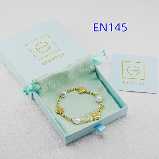 EN145 Single Pearl Bracelets