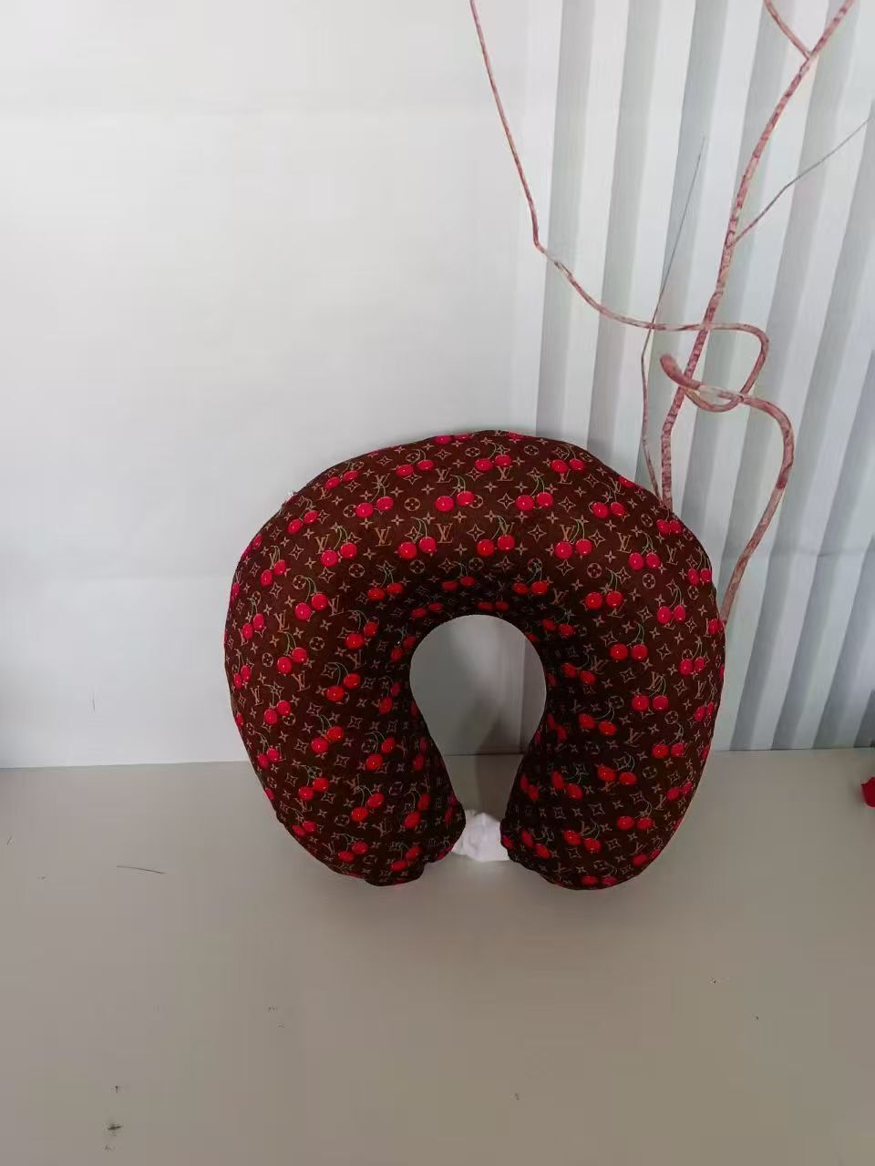 Monogram Neck Pillows
