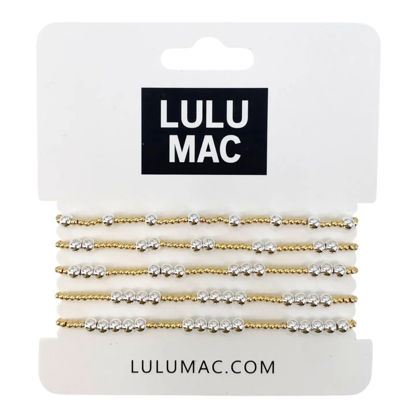 Lulu Mac Mixed Silver Bracelet Set