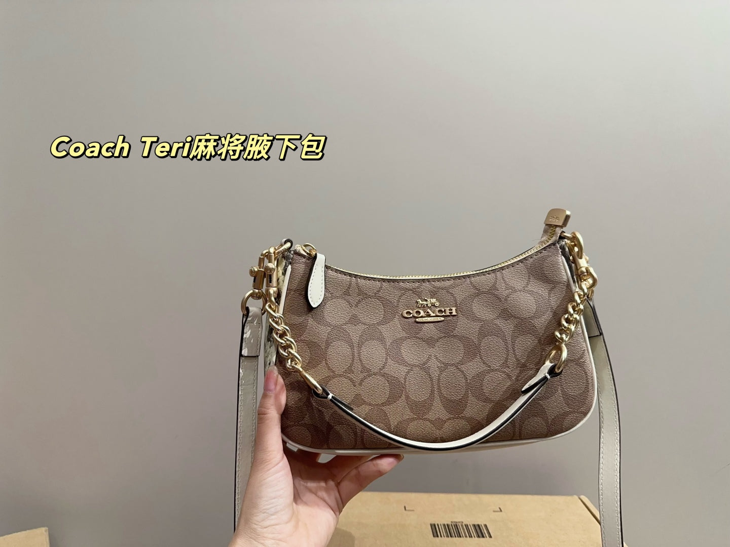 Signature C Modern Curve Shoulder Bags