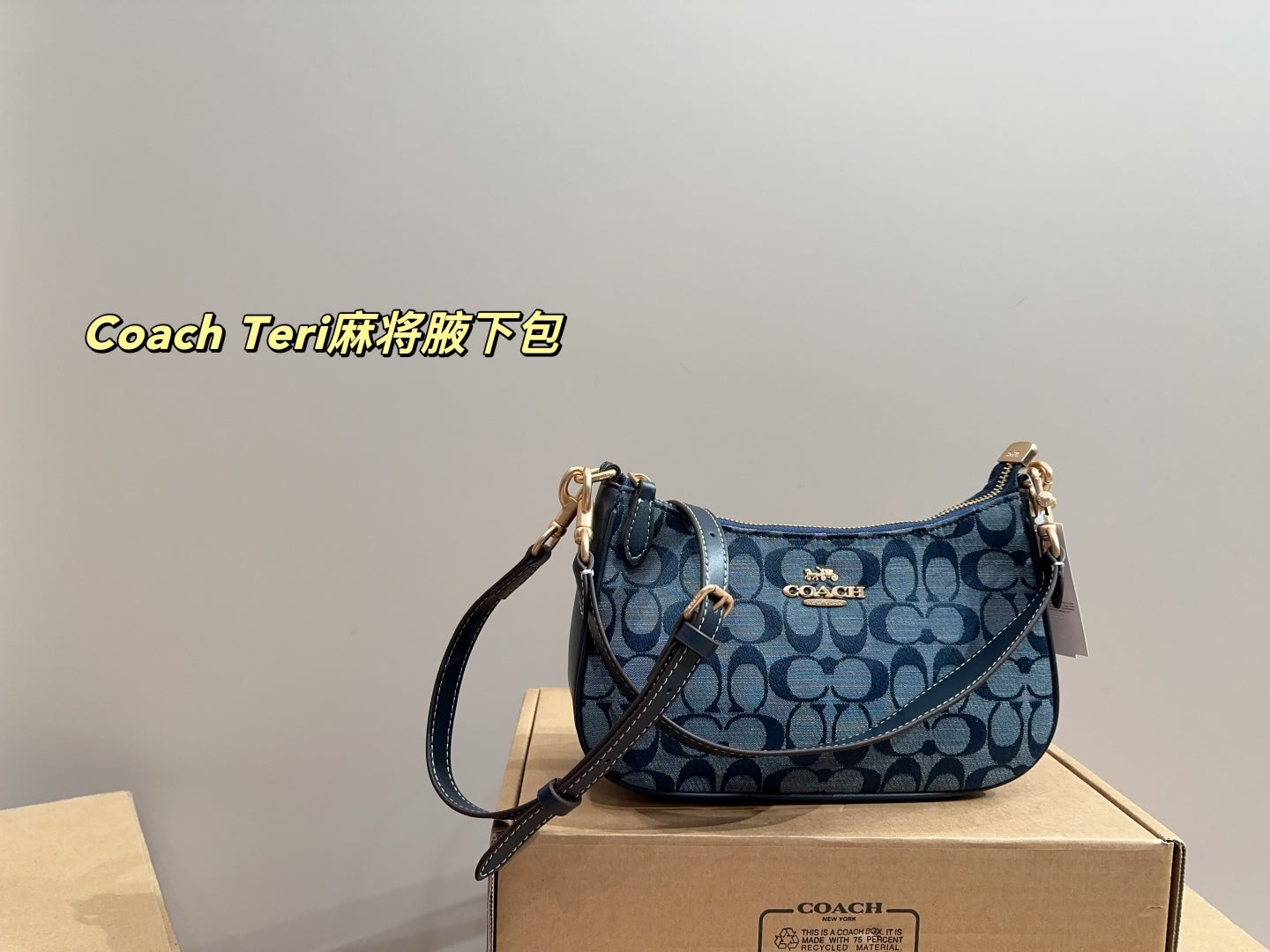Signature C Modern Curve Shoulder Bags