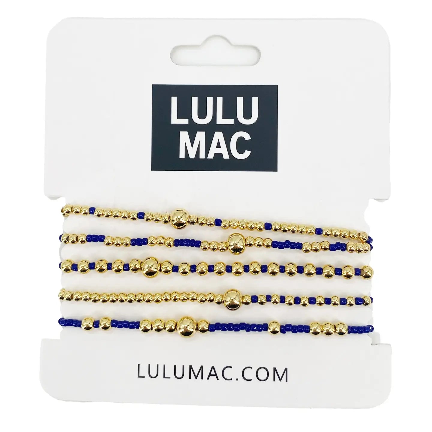 Lulu Mac Navy Bracelet Set