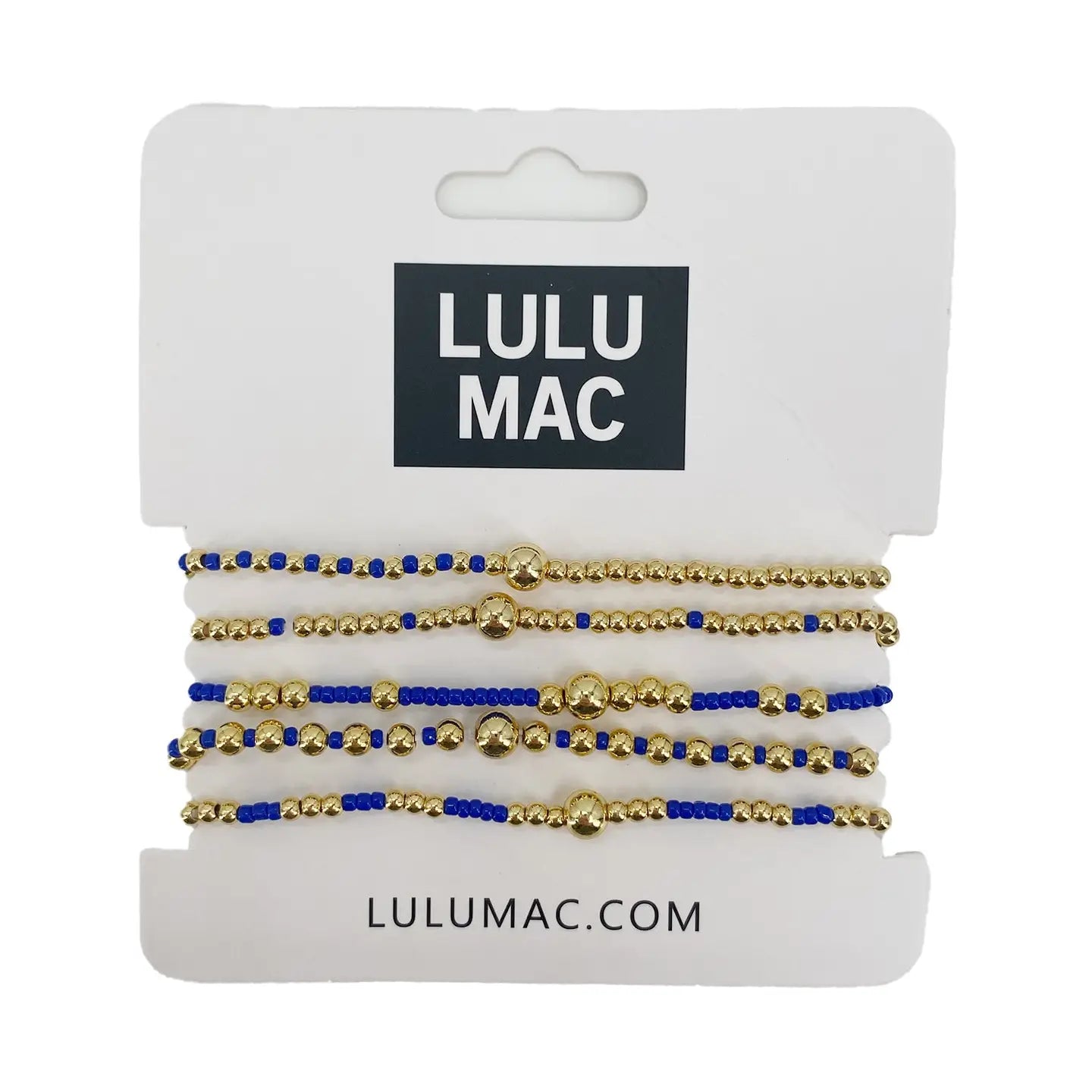 Lulu Mac Royal Blue Bracelet Set