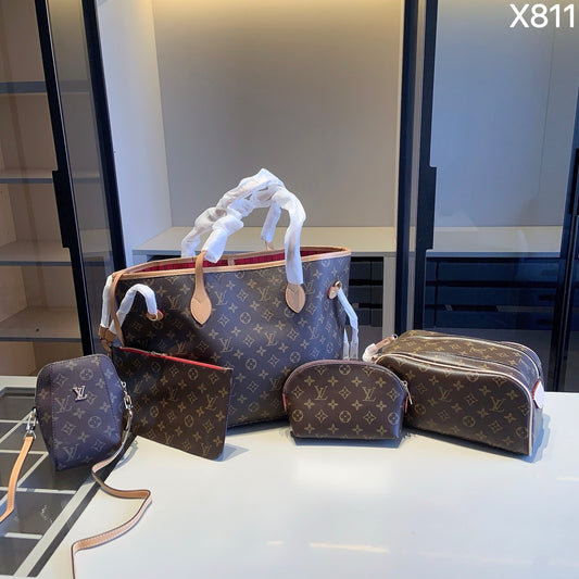 FLASH SALE 🎊 - Brown Carryall & Accessories Combination Set