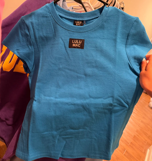Lulu Mac Teal Baby Doll Top