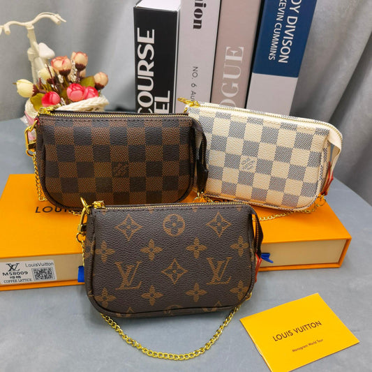 Monogram Mini Pouch Bags