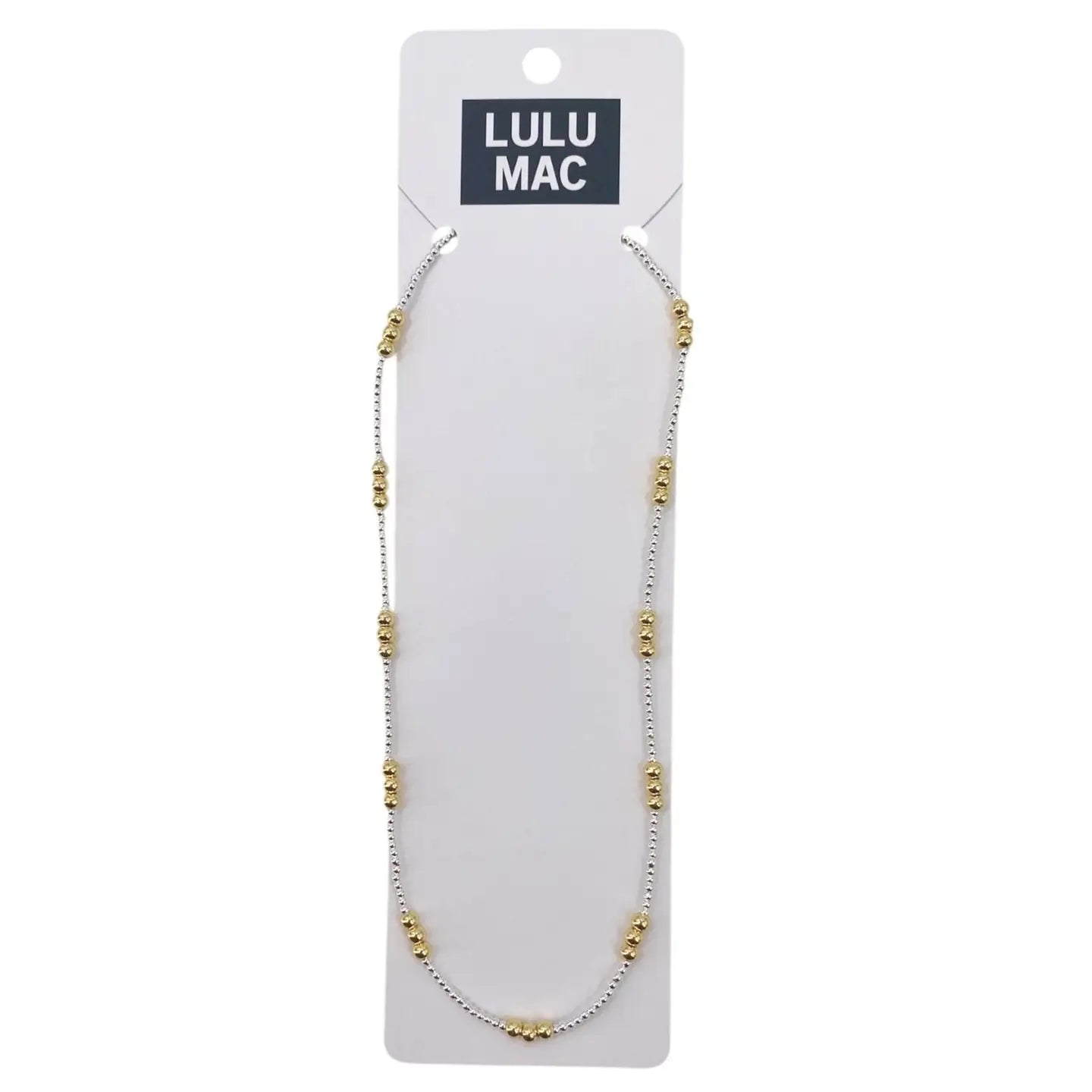 Lulu Mac Mixed Silver Necklace