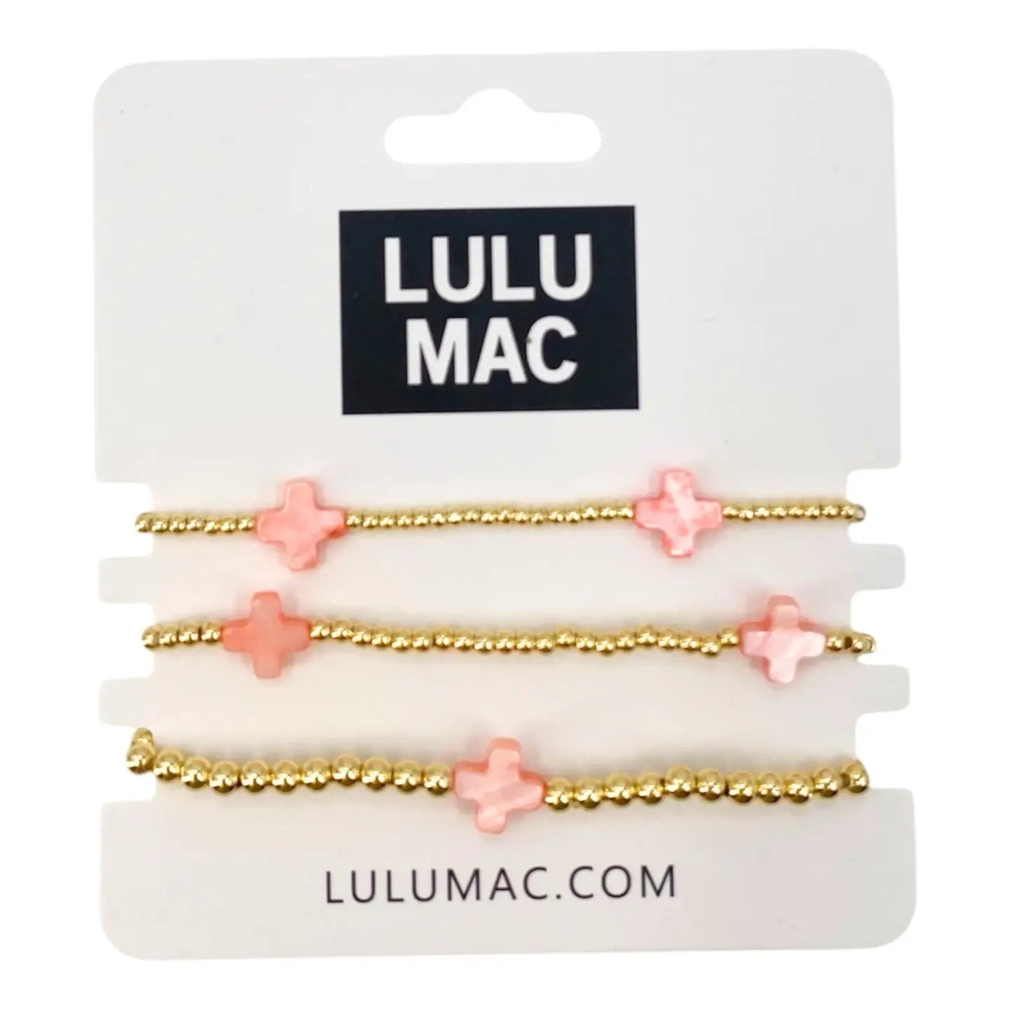 Lulu Mac Pink Bracelet Set